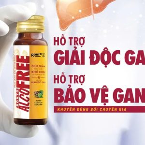Nước uống giải rượu, thải độc gan Alcofree